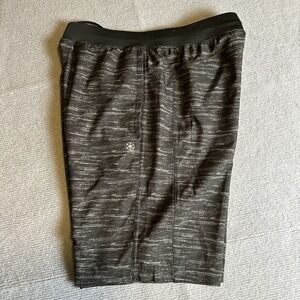 Gaiam Men's Somatic Shorts Black Size Small Athleisure Activewear‎ Gym